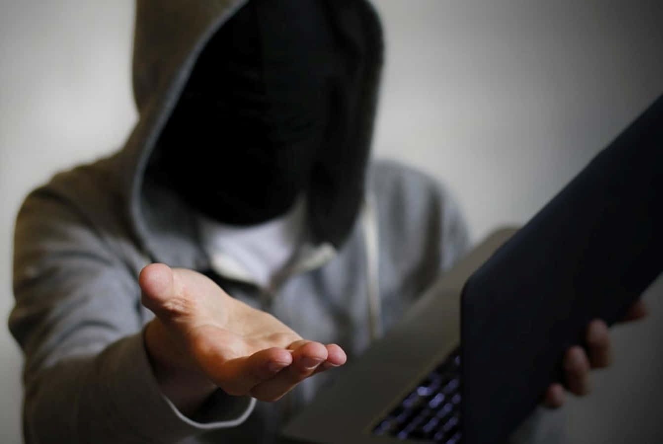 Blackmail, hooded figure, black mask, HD Desktop Wallpaper