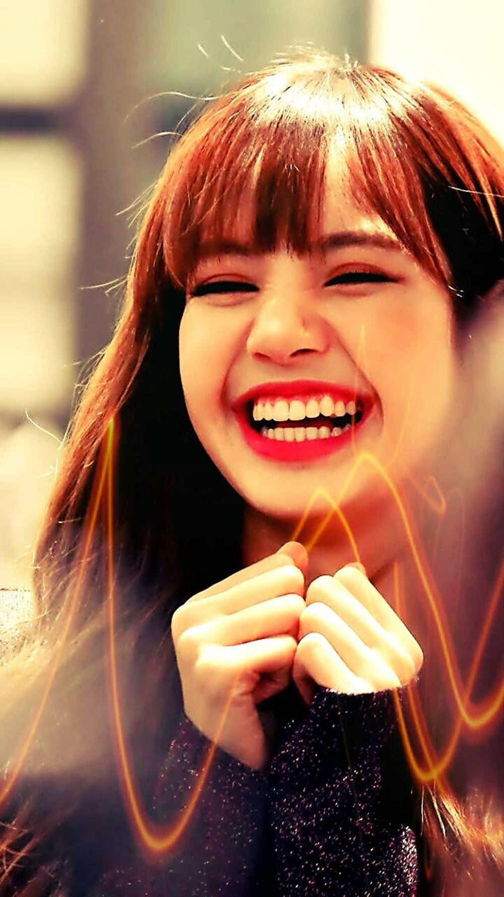 Blackpink, Lisa, gummy smile, HD Phone Wallpaper