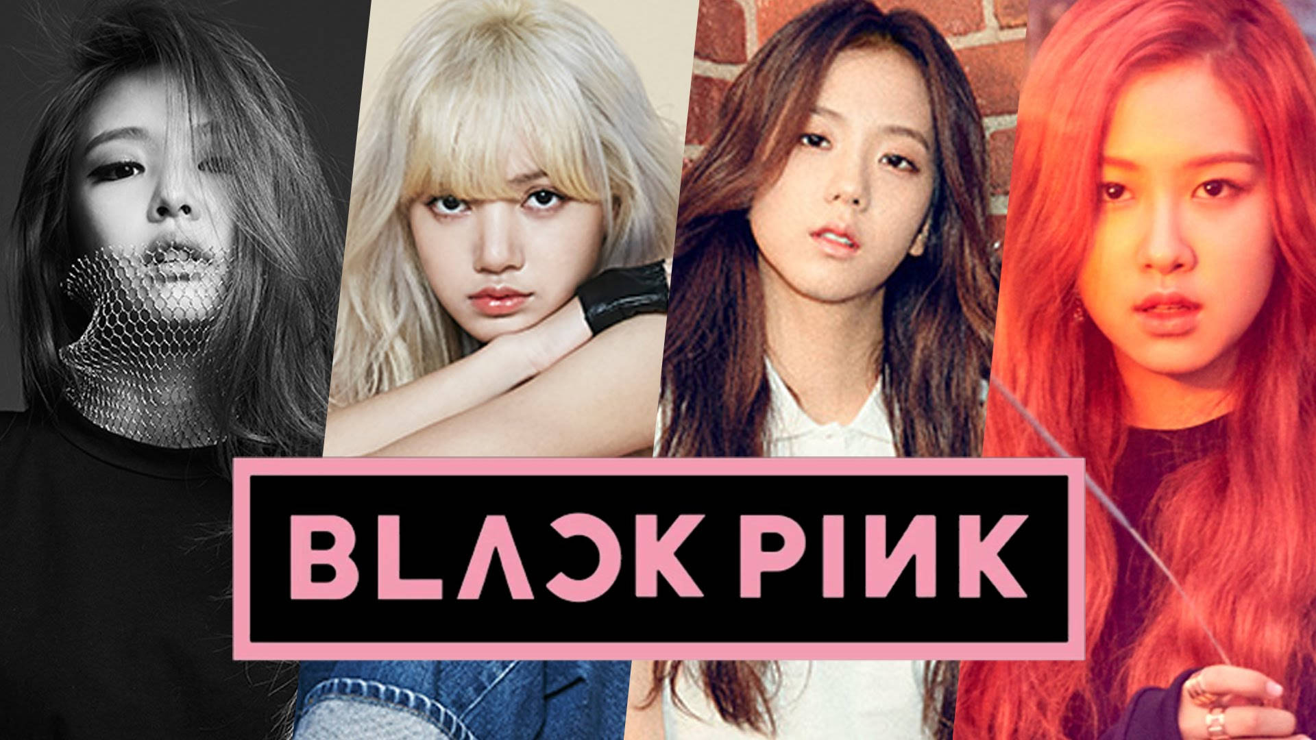 Blackpink, banners, logo, Full HD Desktop Wallpaper