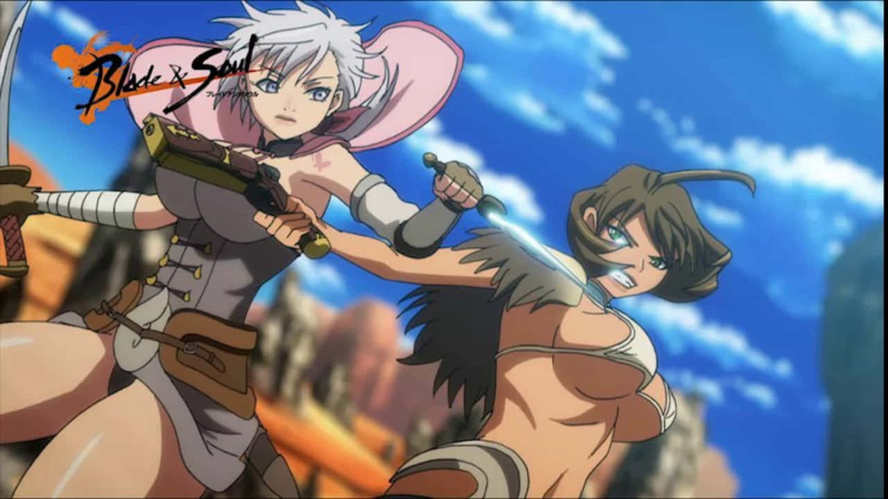 Blade And Soul Anime, yuri action fantasy, anime warriors, HD Desktop Wallpaper