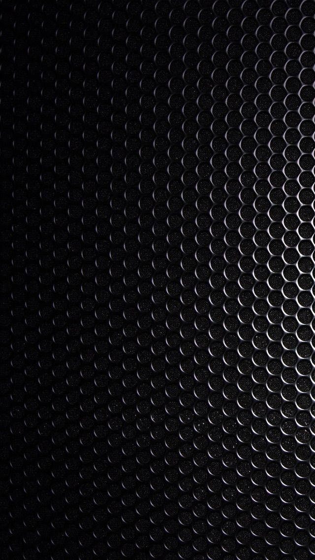 blank black steel plate, perforated metal, circular holes, SD Phone Wallpaper