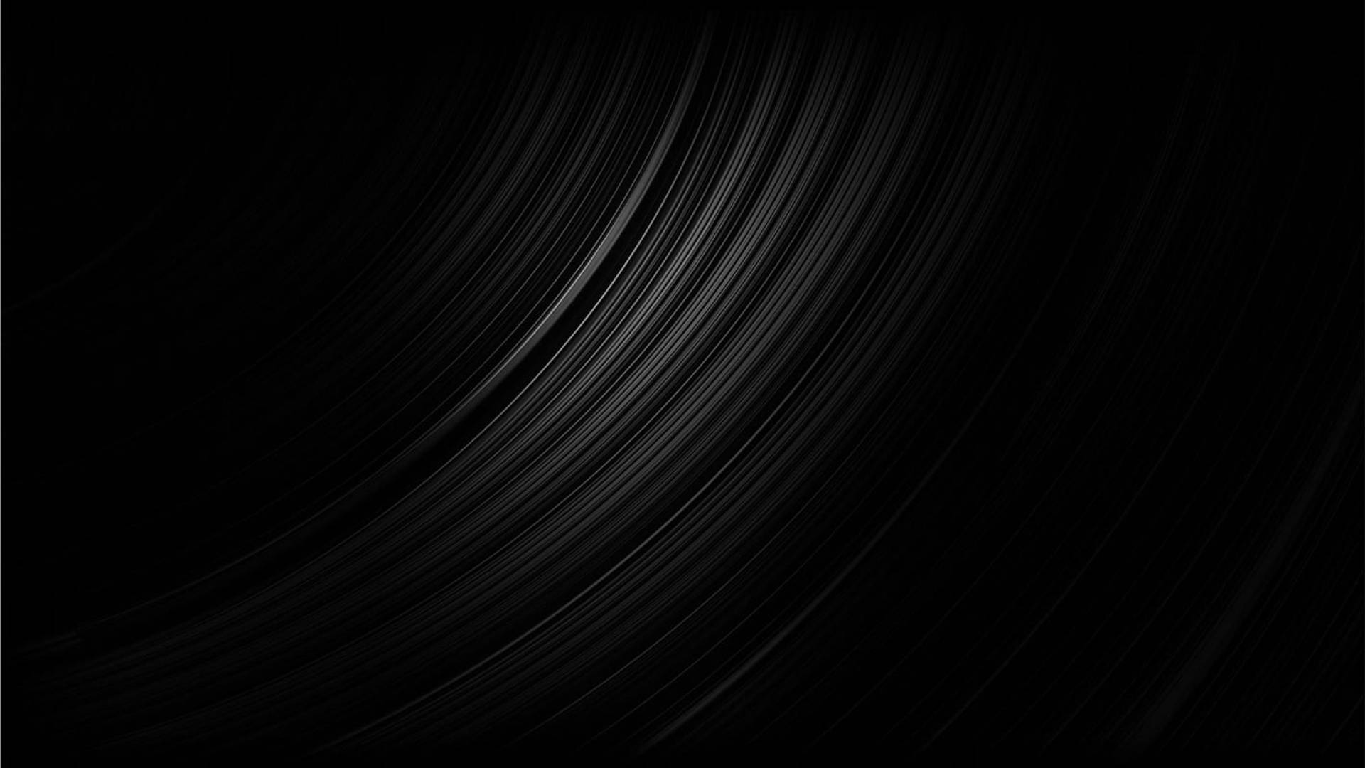 Blank Black, silver streaks, deep black canvas, Full HD Desktop Wallpaper