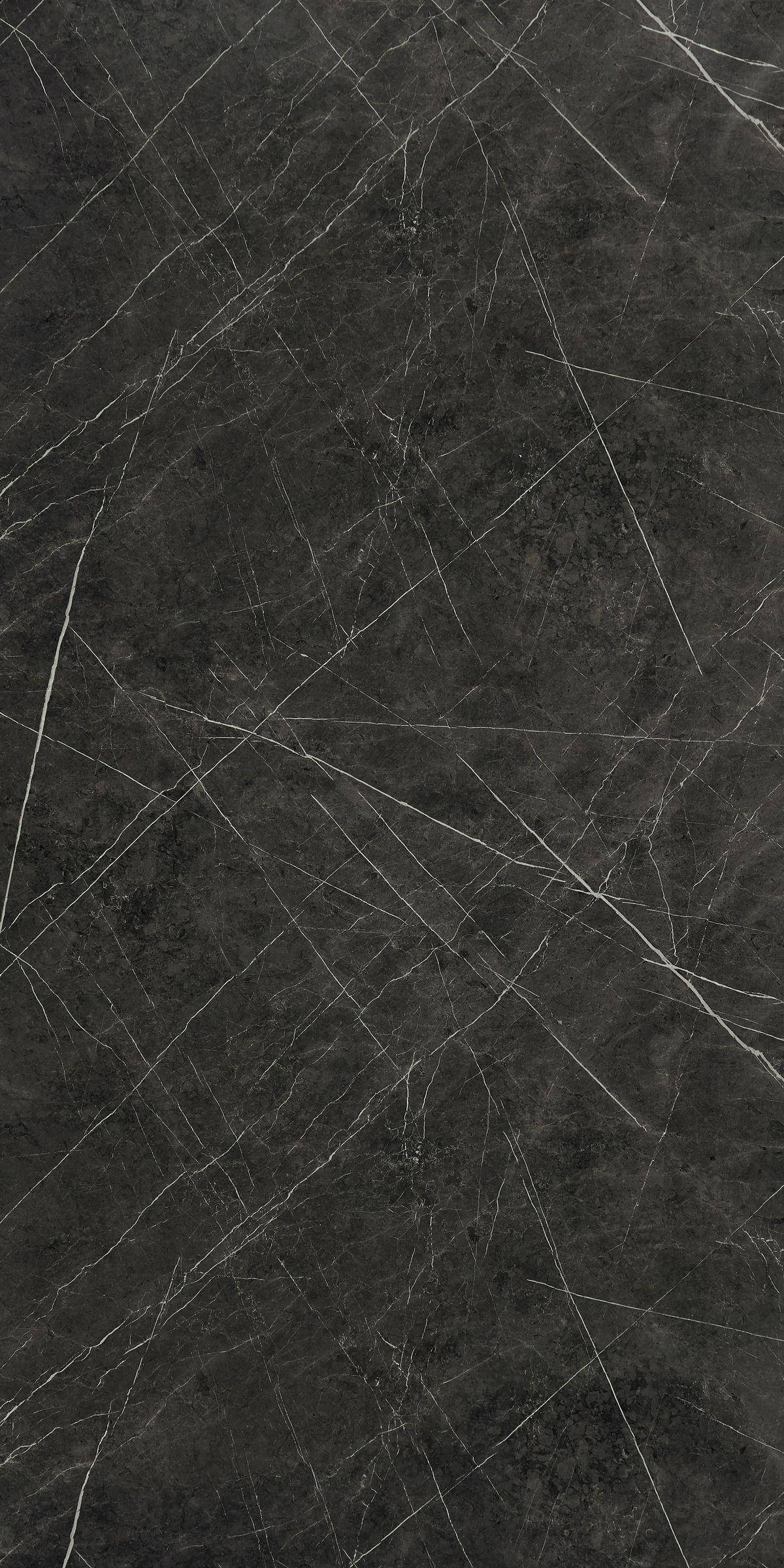 black marble, thin lines, white veining, Full HD Phone Wallpaper