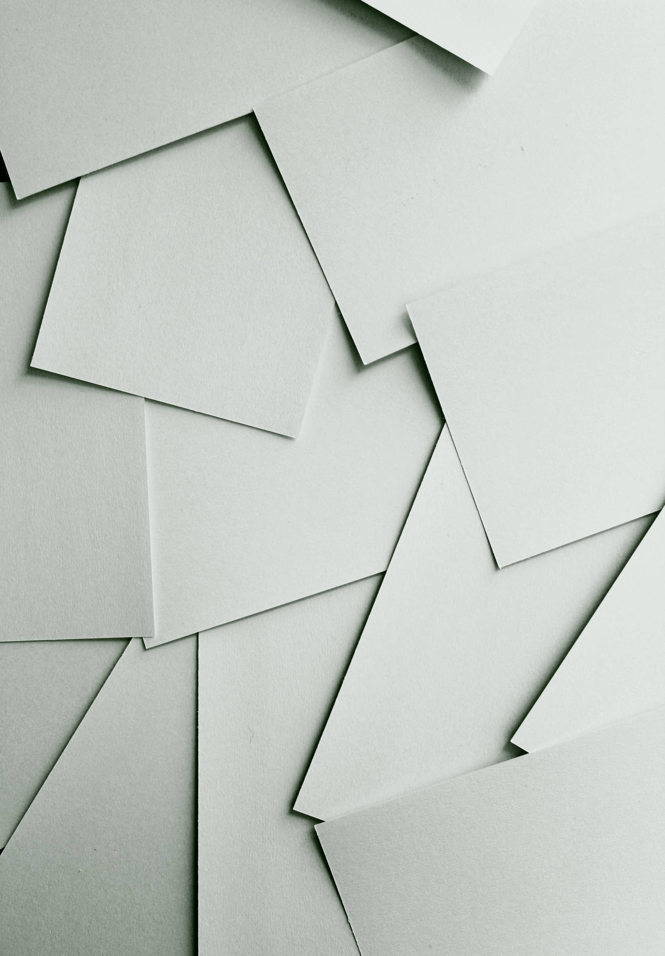 Blank Page Flashcard, off-white, overhead view, Full HD Phone Wallpaper