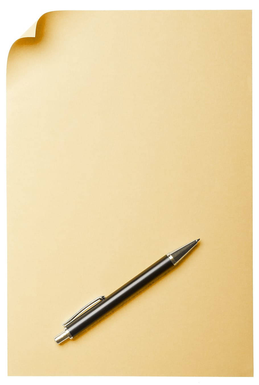 blank page, jute paper, metal pen, HD Phone Wallpaper