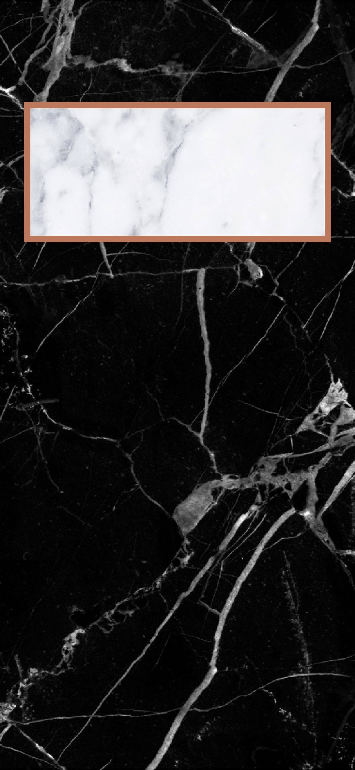 black marble, white marble, rose gold, 2K Phone Wallpaper