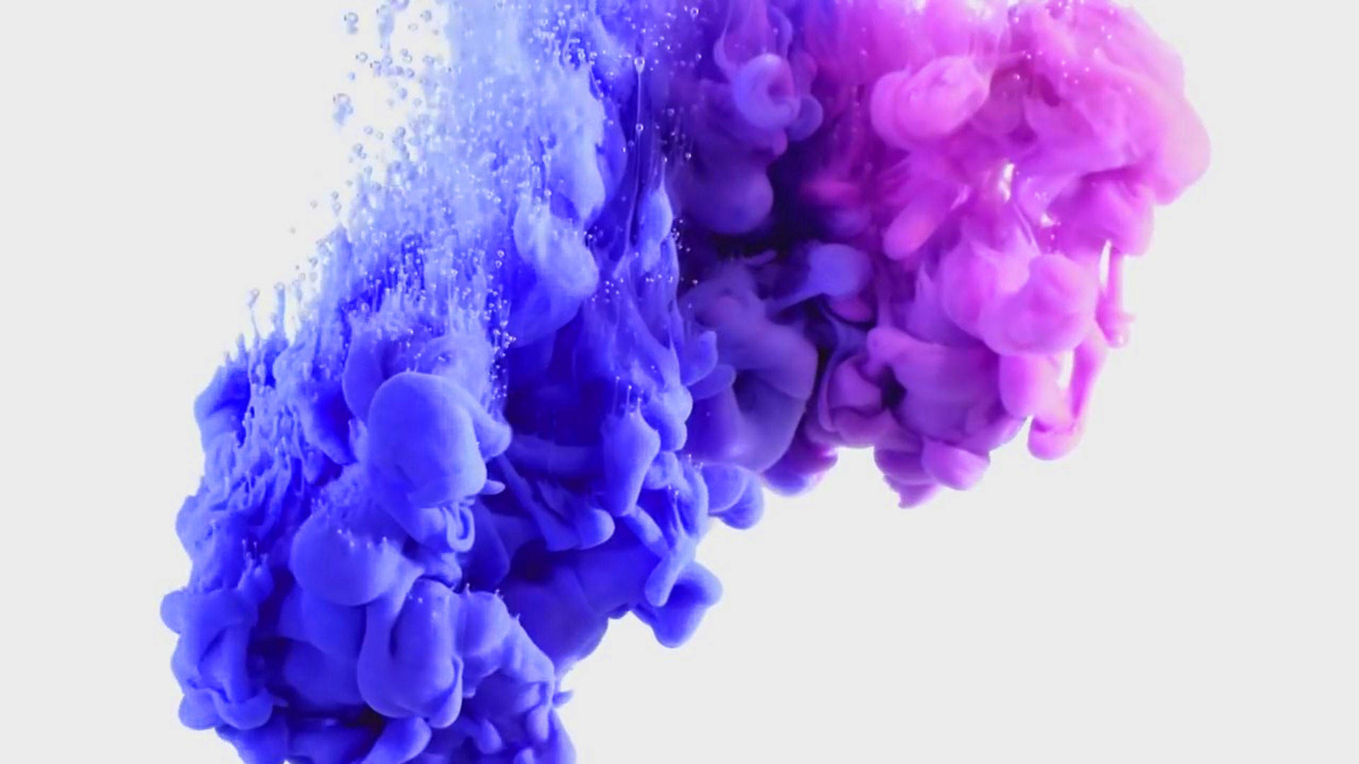 fading supreme blast, vibrant blue, purple ink, Full HD Desktop Wallpaper