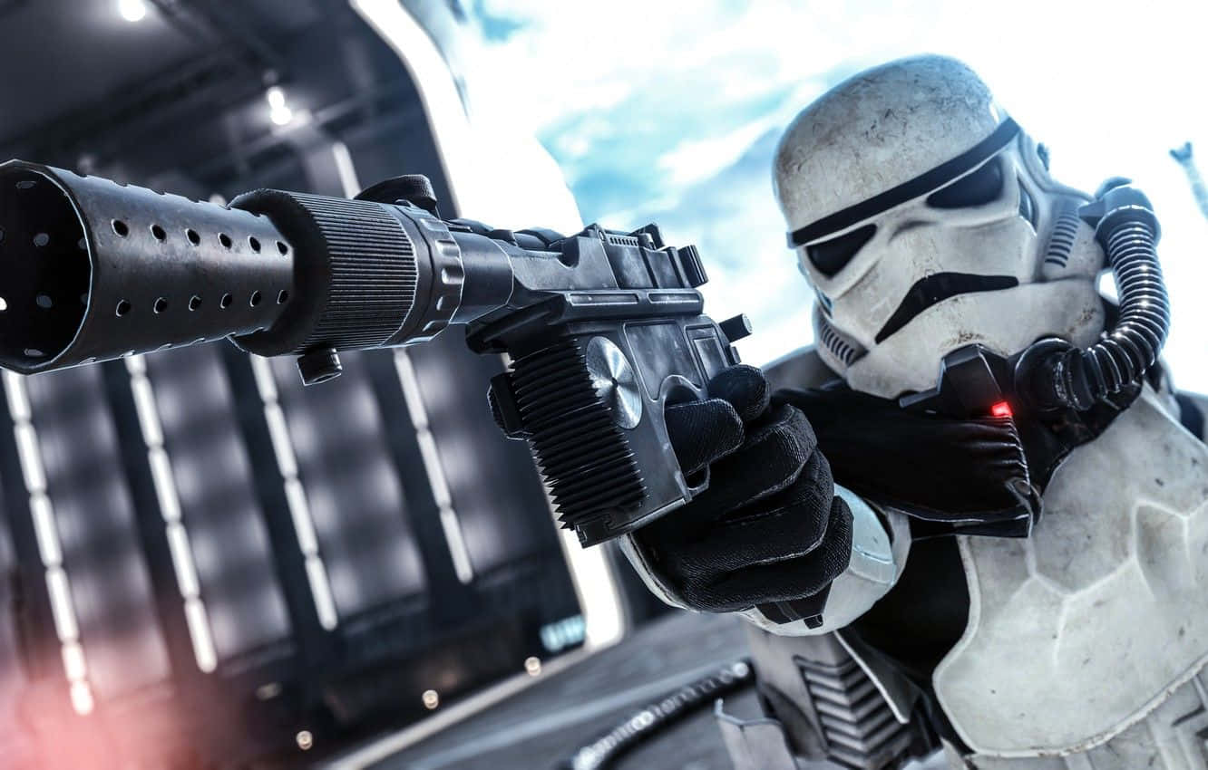 Blaster Rifles, stormtrooper, blaster rifle, HD Desktop Wallpaper