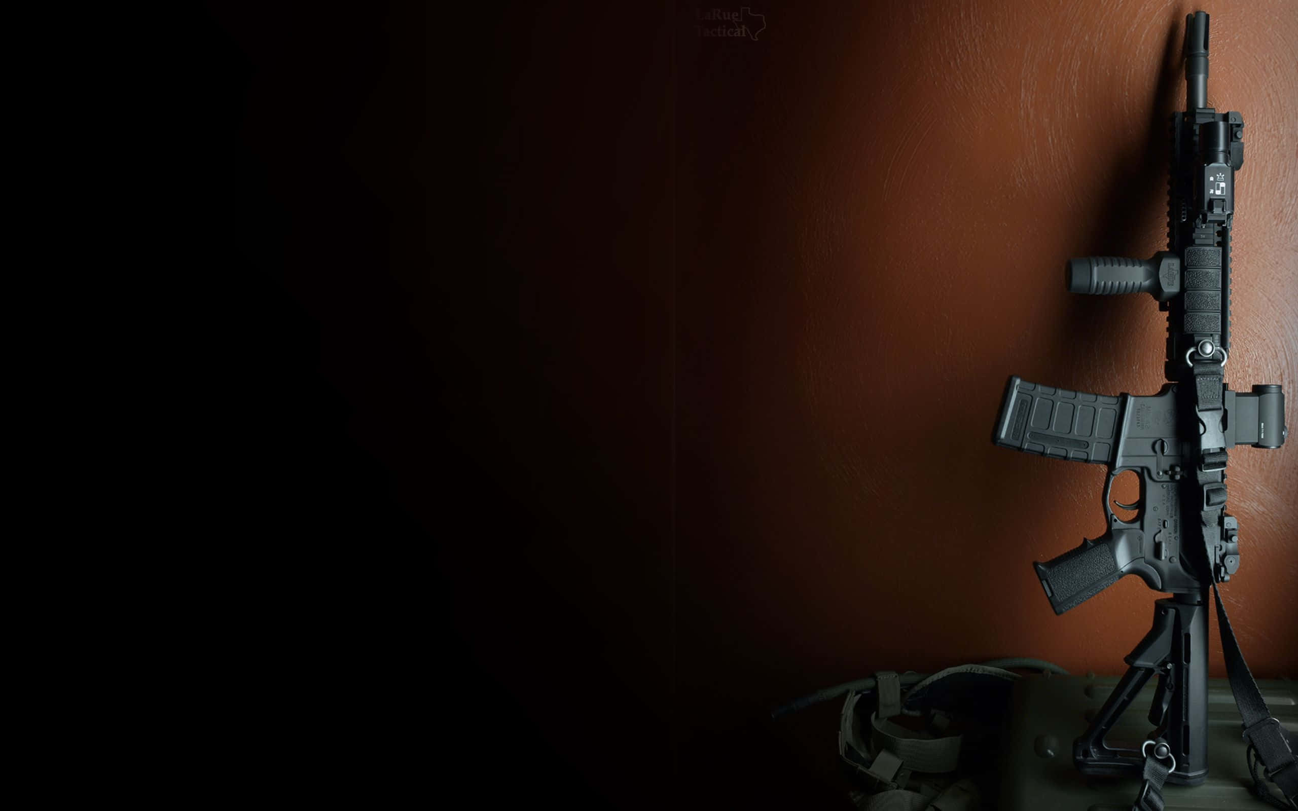 tactical, black, brown wall, 2K Desktop Wallpaper