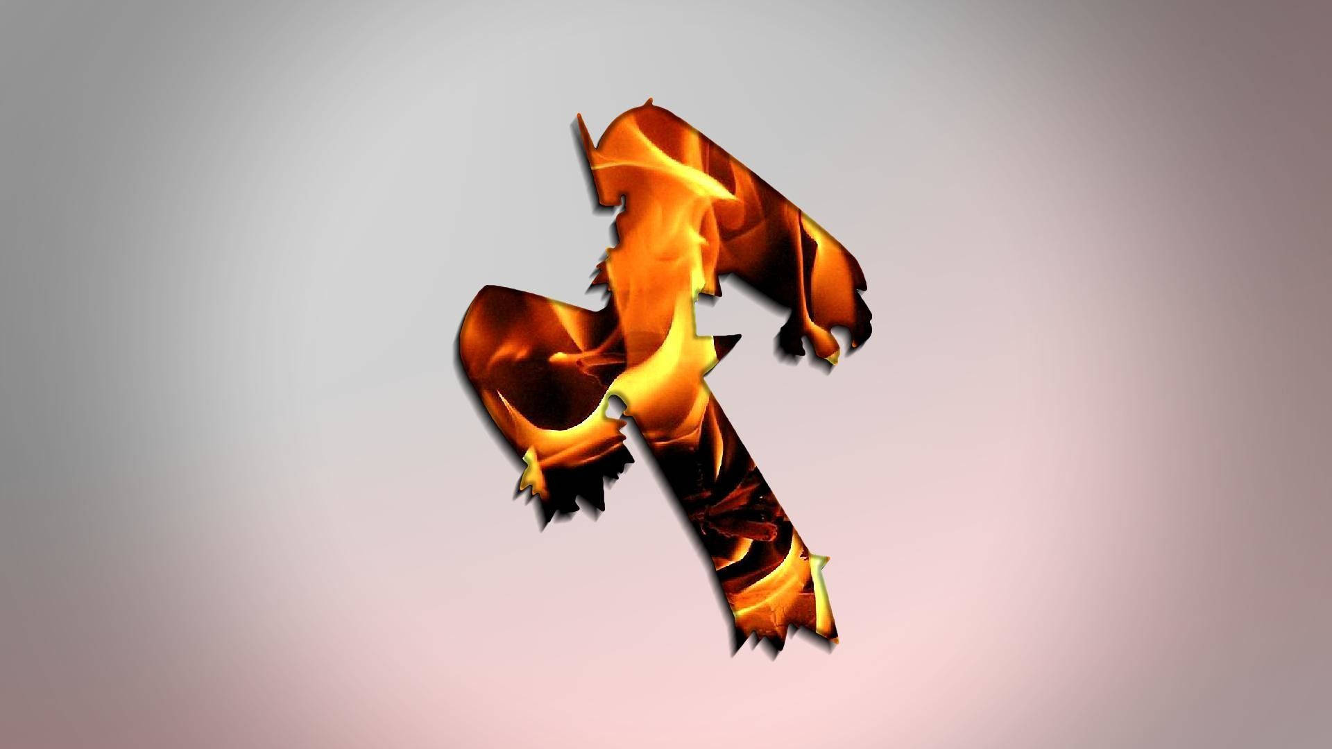 Blaziken, flames, molten orange, Full HD Desktop Wallpaper