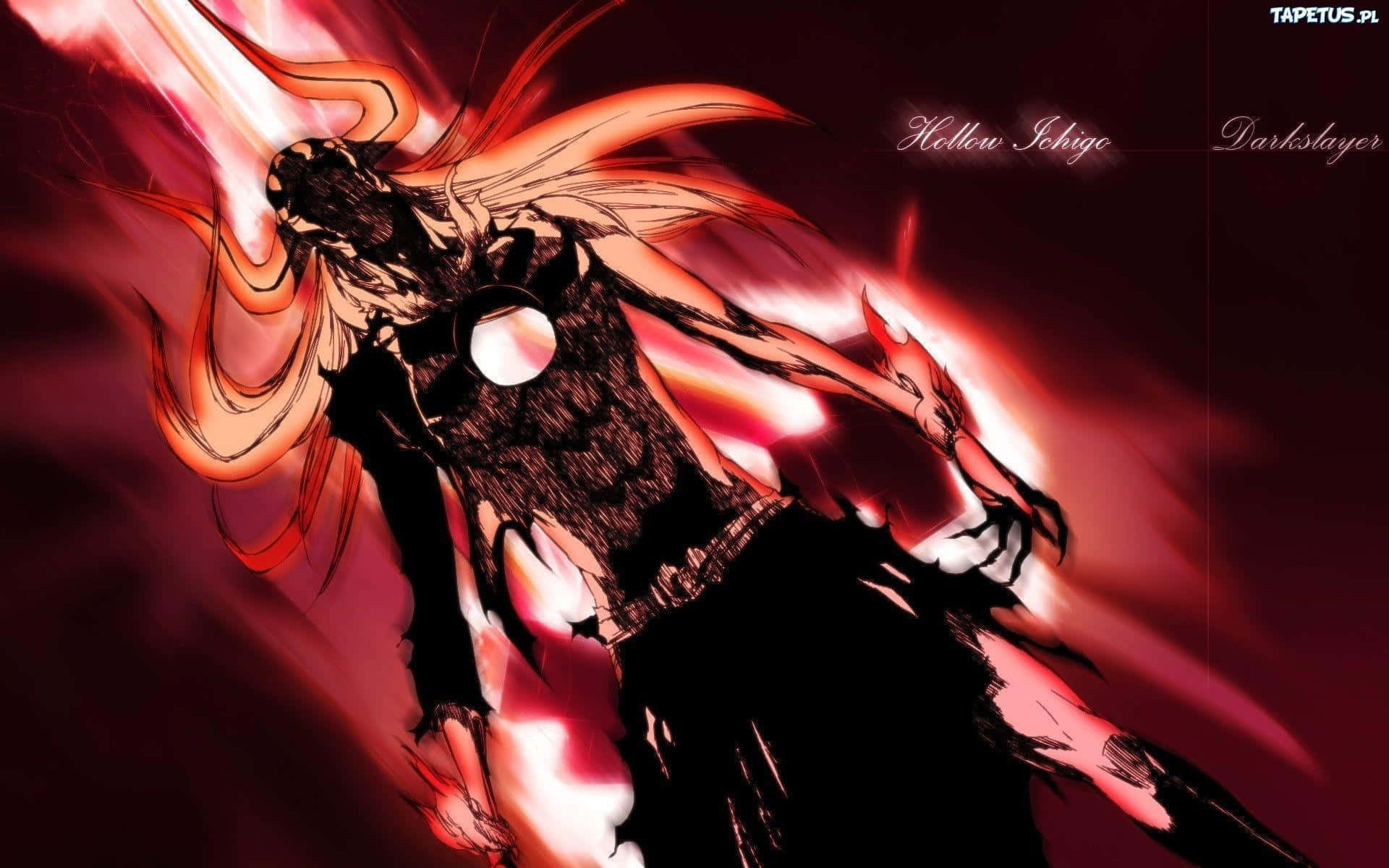 Bleach Hollow, red hair, sword, Full HD Desktop Wallpaper