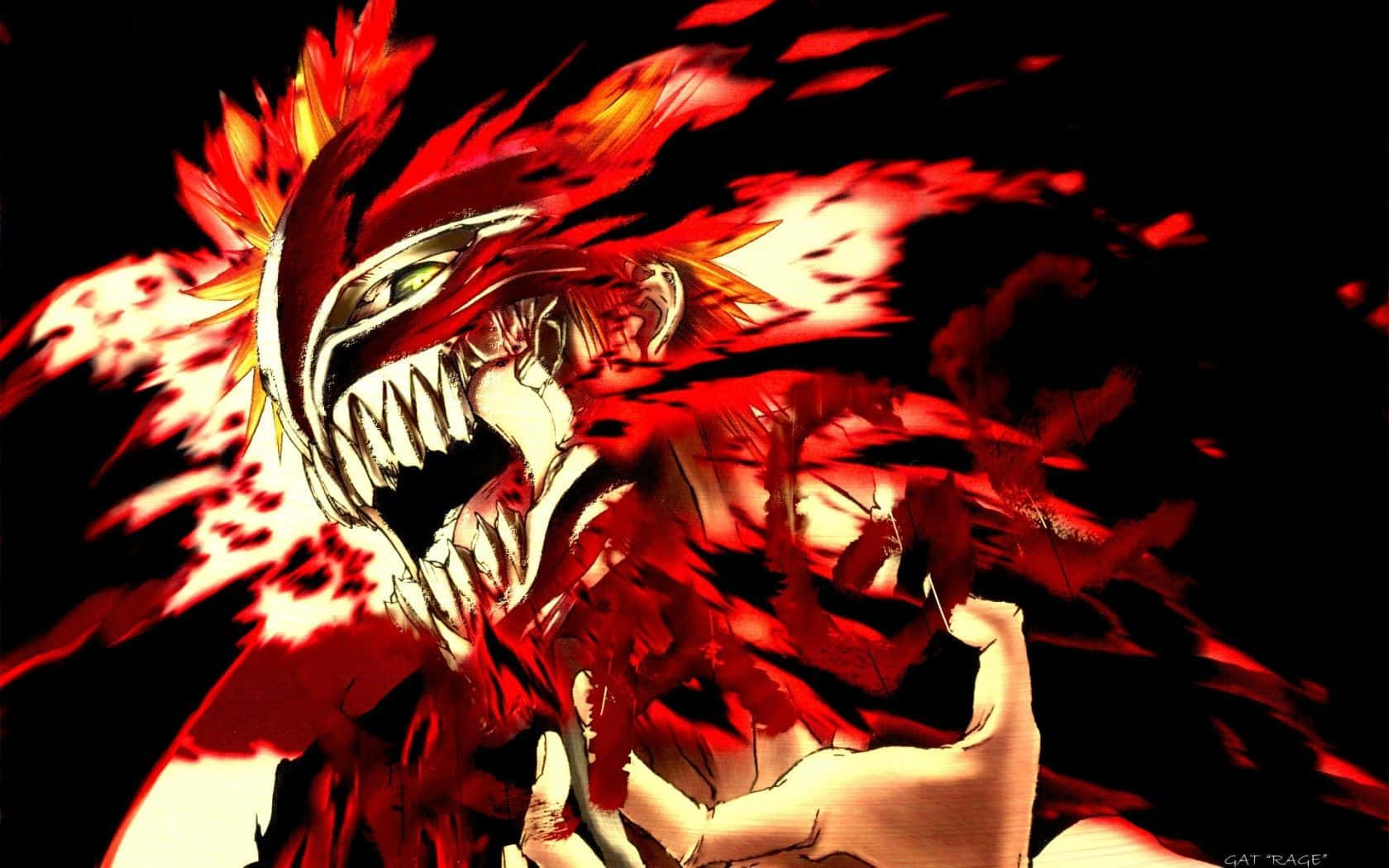 Bleach Hollow, Hollow-filled world, anime character, HD Desktop Wallpaper