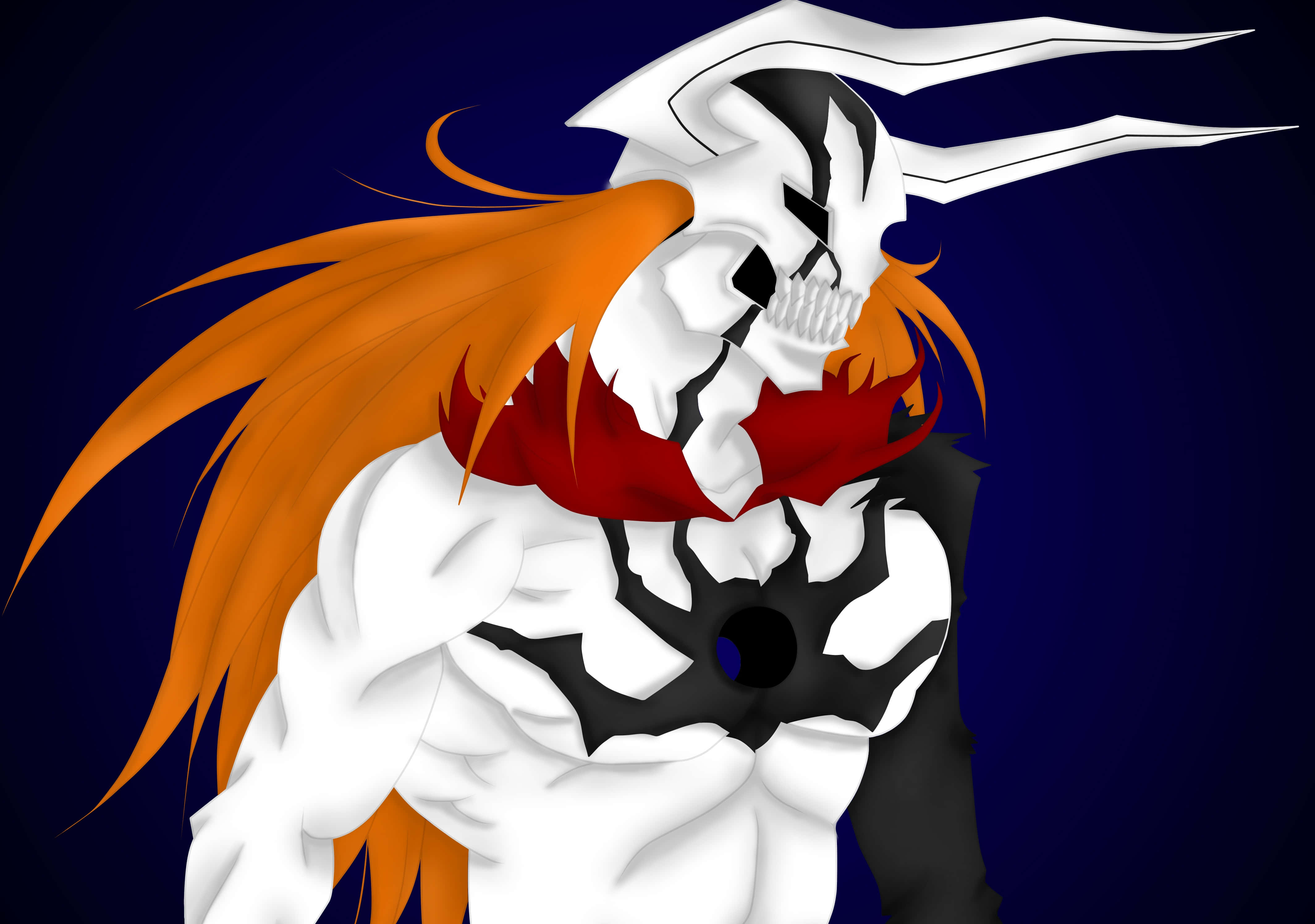 Bleach, Hollow, skull mask, 4K Desktop Wallpaper