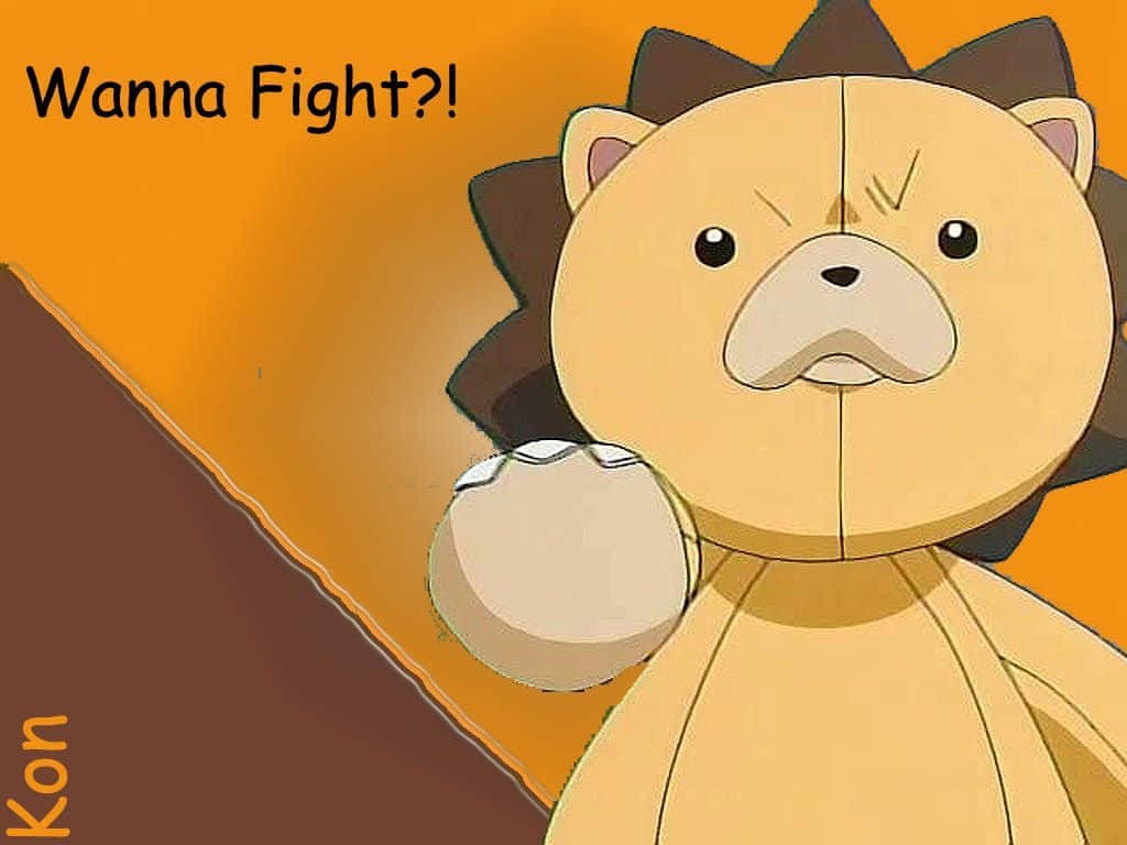 Kon, Bleach, cartoon lion character, SD Desktop Wallpaper