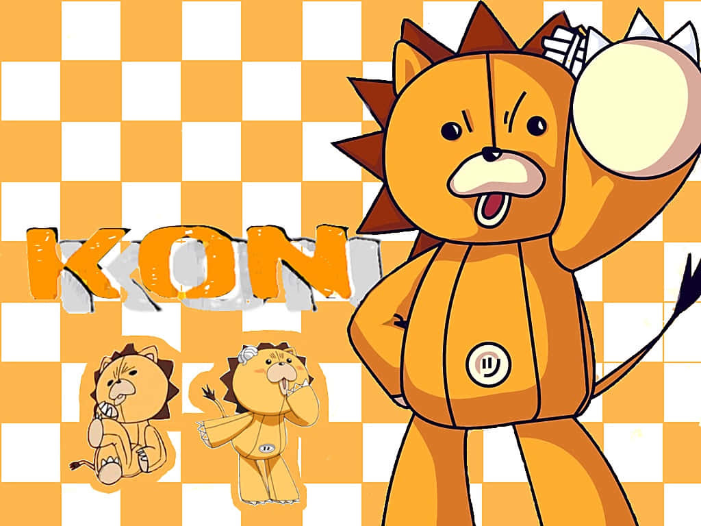 Kon, orange jumpsuit, drum, SD Desktop Wallpaper