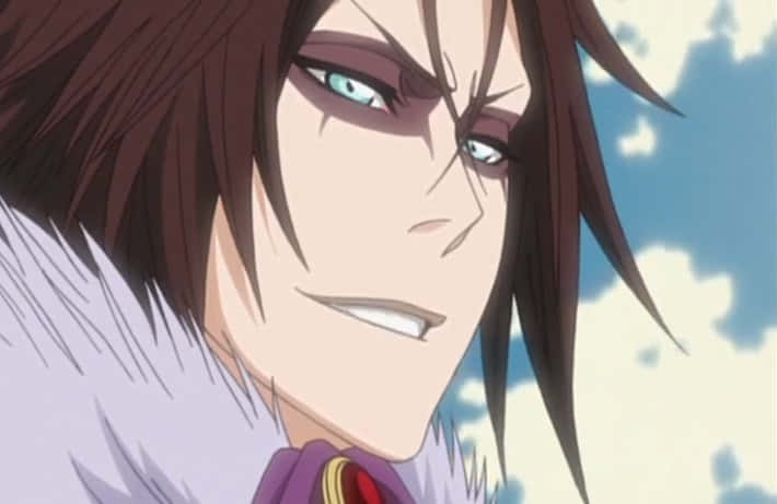 Bleach Muramasa, anime character, intense blue eyes, SD Desktop Wallpaper