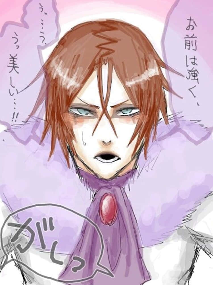 Bleach Muramasa, purple cloak, red gem, SD Phone Wallpaper