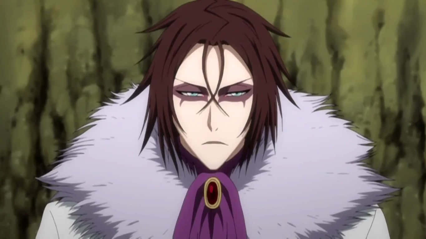 Bleach Muramasa, dark hair, purple eyes, HD Desktop Wallpaper