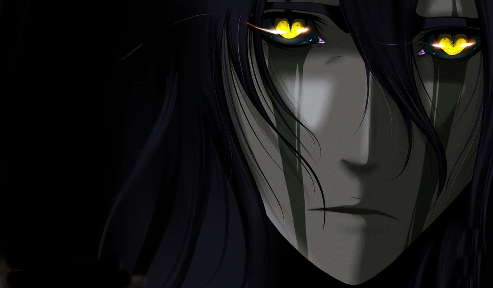 Bleach, anime portrait, dark-haired figure, HD Desktop Wallpaper