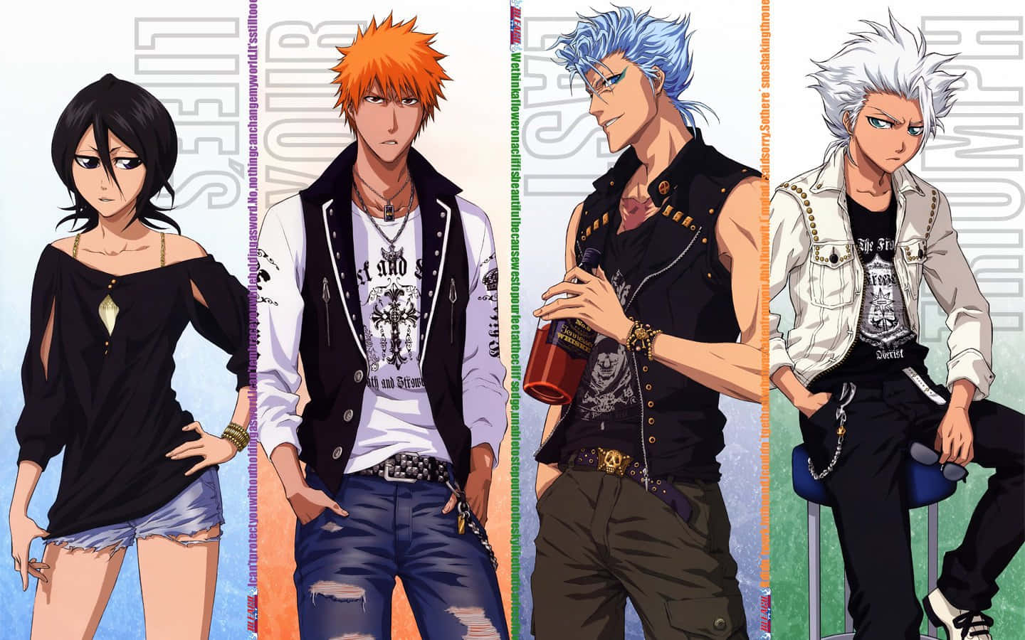 Bleach PC, Bleach Anime, anime characters, HD Desktop Wallpaper