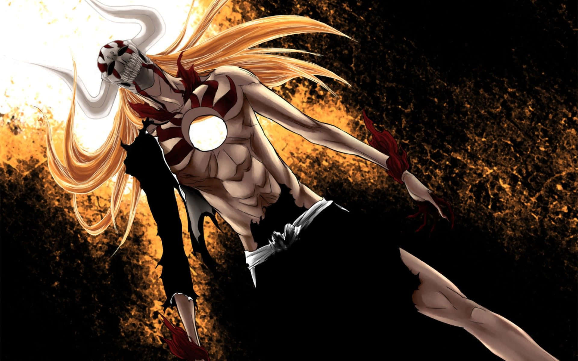 Bleach, PC, muscular anime character, Full HD Desktop Wallpaper
