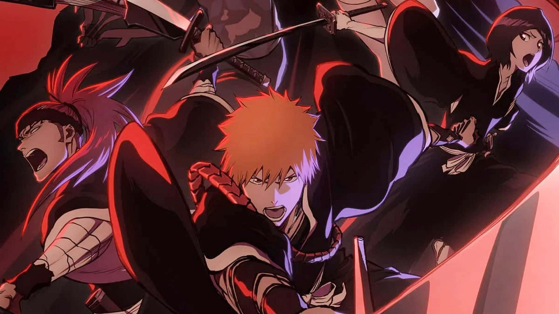 Bleach Phone, 1920 x 1080, fiery orange hair, Full HD Desktop Wallpaper