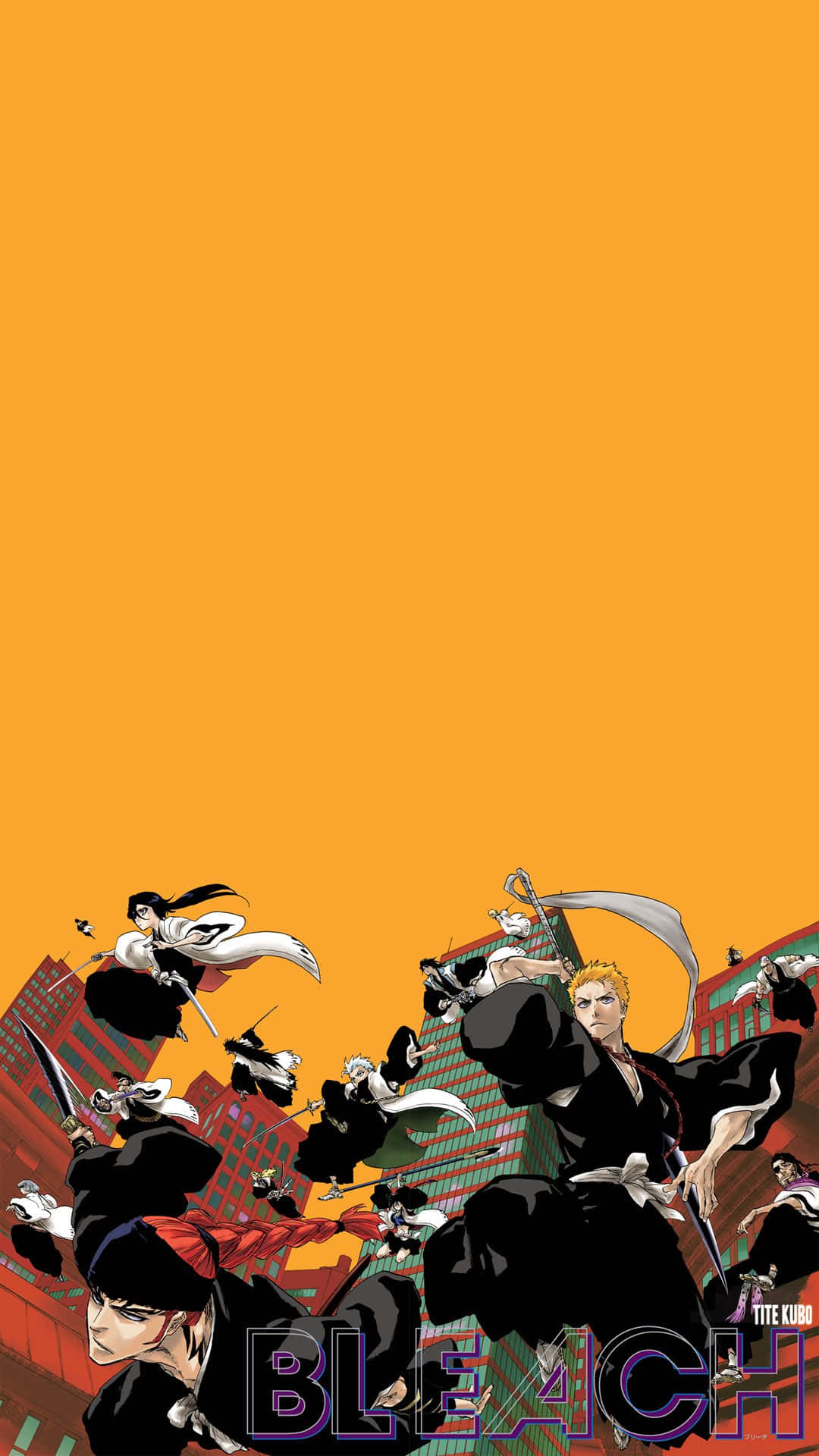 Bleach Thousand-year Blood War Arc, black uniforms, swords, Full HD Phone Wallpaper