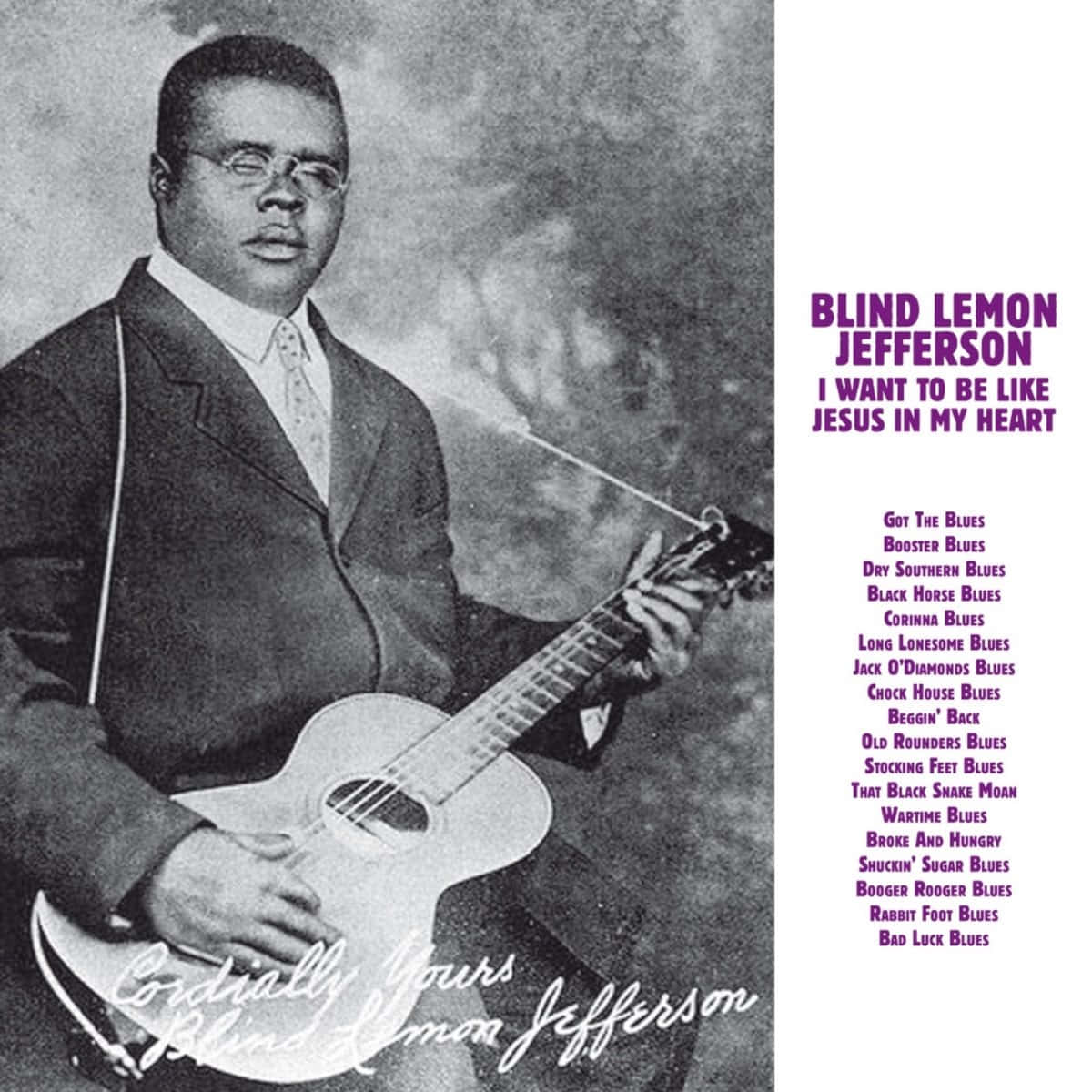 Blind Lemon Jefferson, guitar, album tracklist, SD Desktop Wallpaper