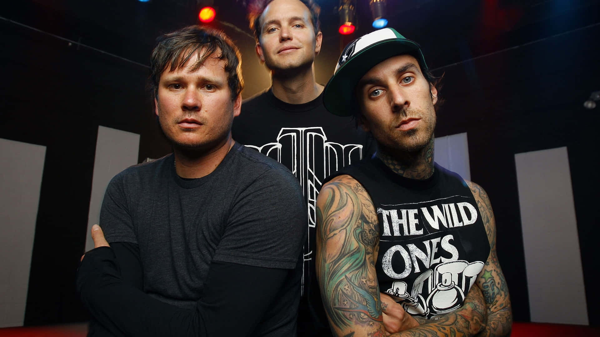 Blink-182, band members, tattoos, Full HD Desktop Wallpaper