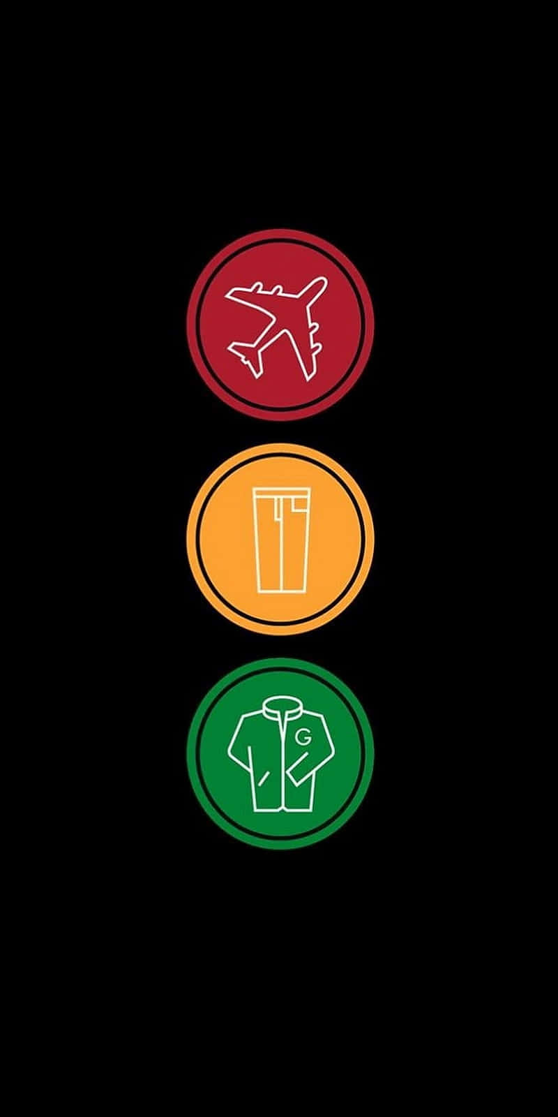 Blink-182, airplane pants and jacket, red orange circle, HD Phone Wallpaper