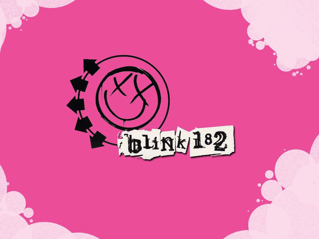 Blink 182, Blink 182 logo, circular skull, SD Desktop Wallpaper