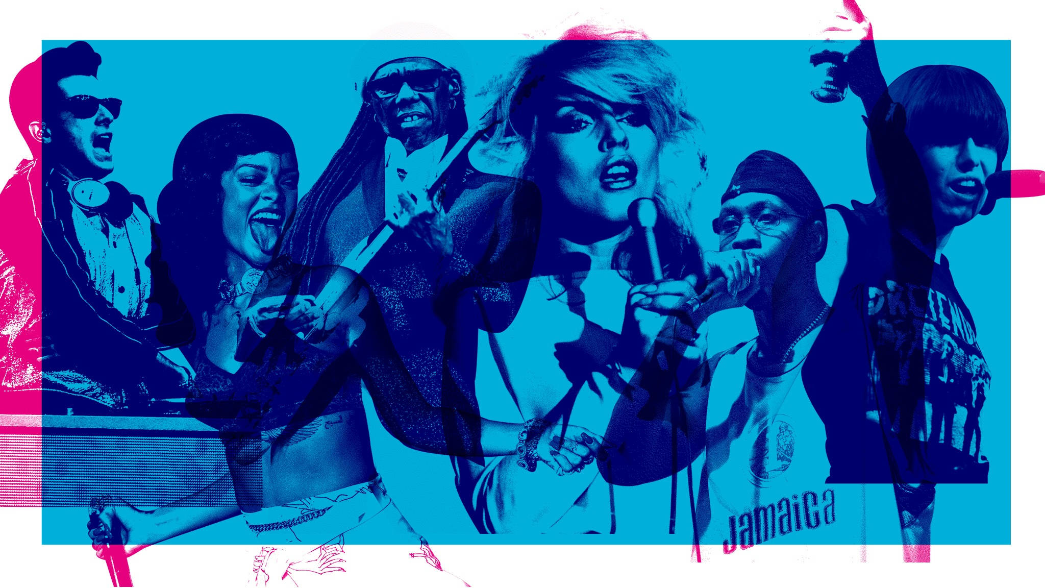 Blondie, American Rock Band, Pop Art, Full HD Desktop Wallpaper