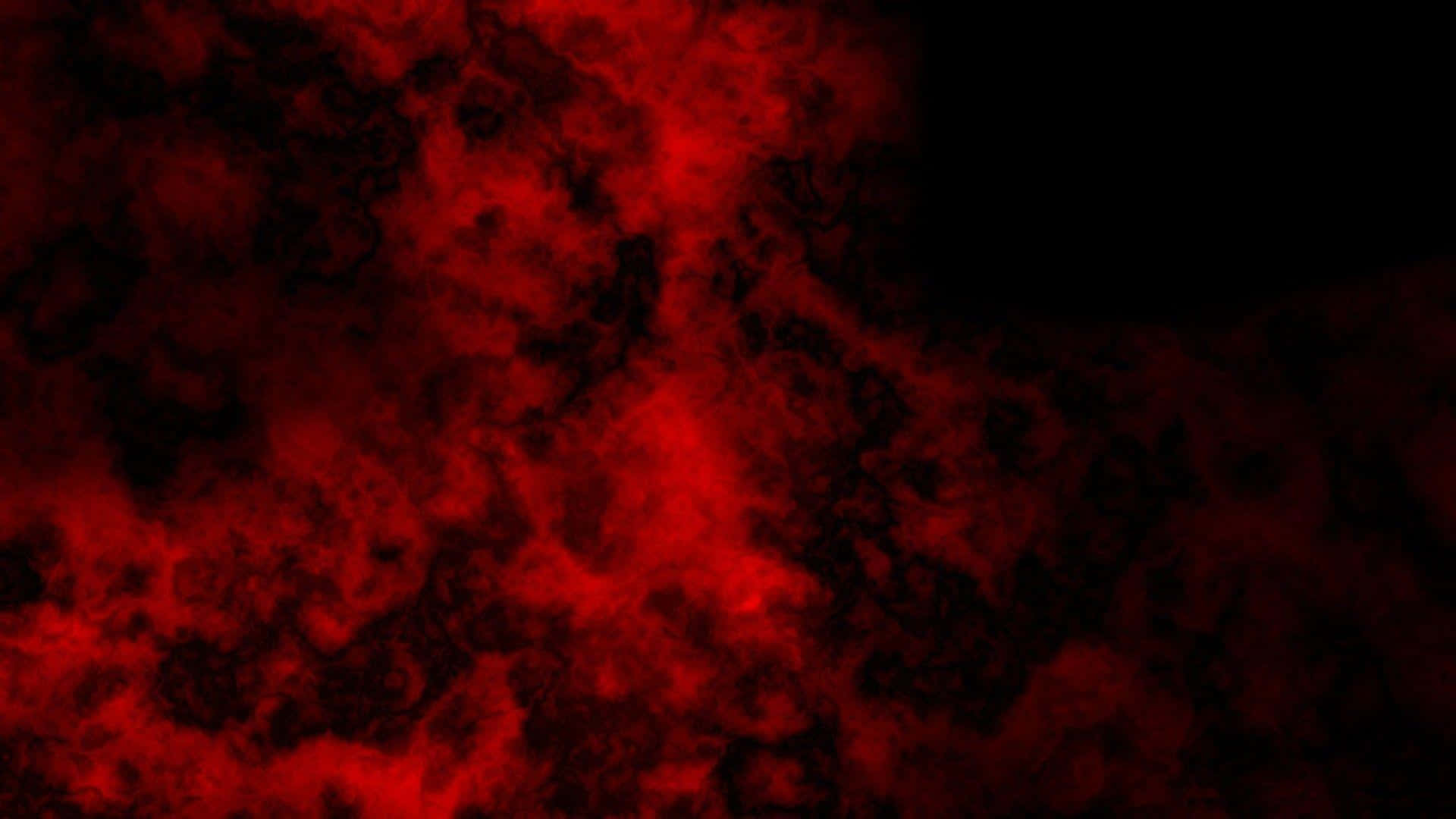 crimson smoke, deep black background, vivid crimson, Full HD Desktop Wallpaper