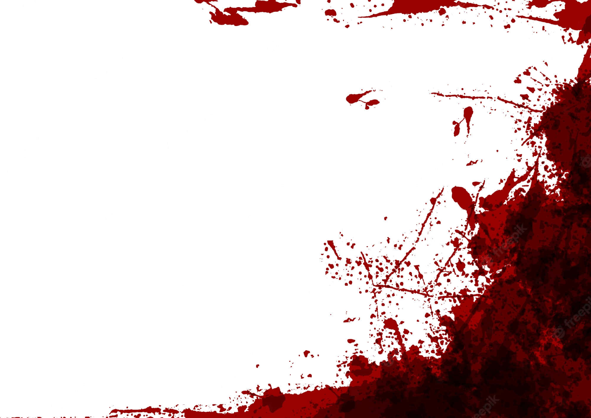 blood aesthetic, vivid red paint, stark white background, Full HD Desktop Wallpaper