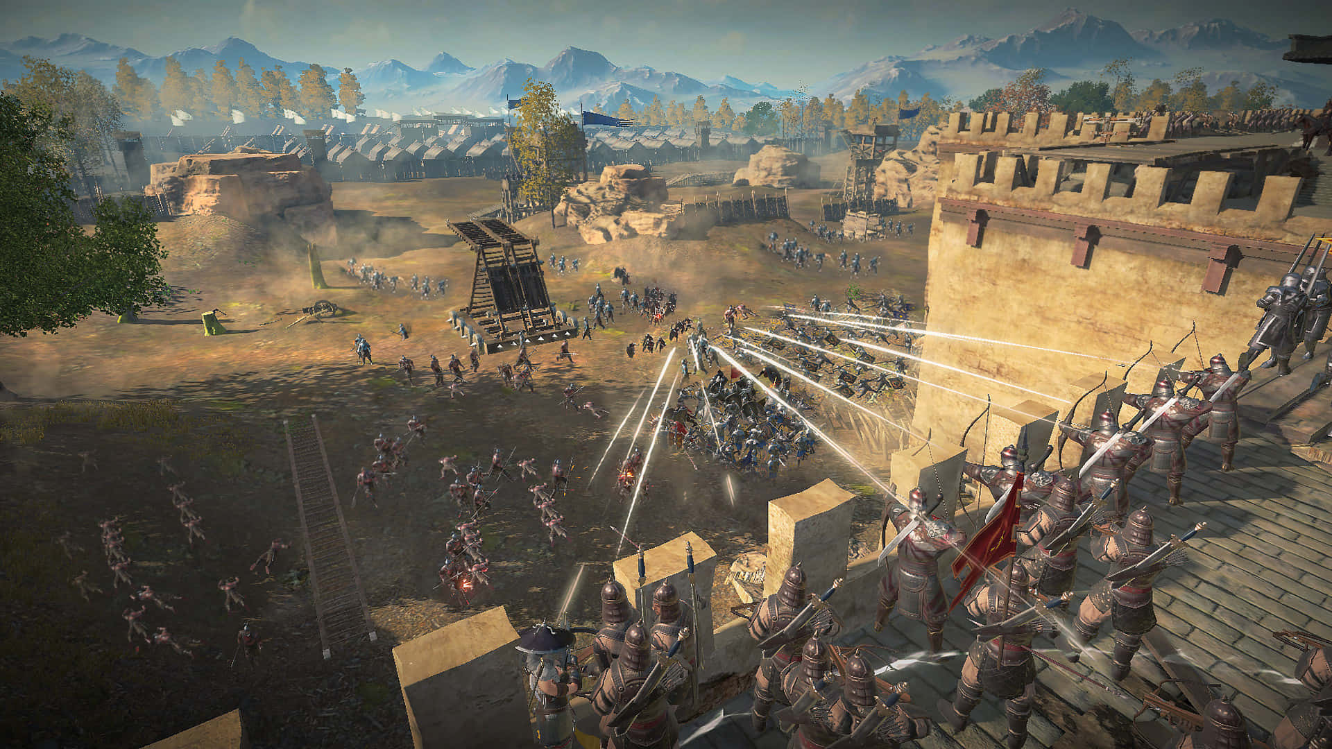 Blood Of Steel, 1920 x 1080, medieval siege battle, Full HD Desktop Wallpaper