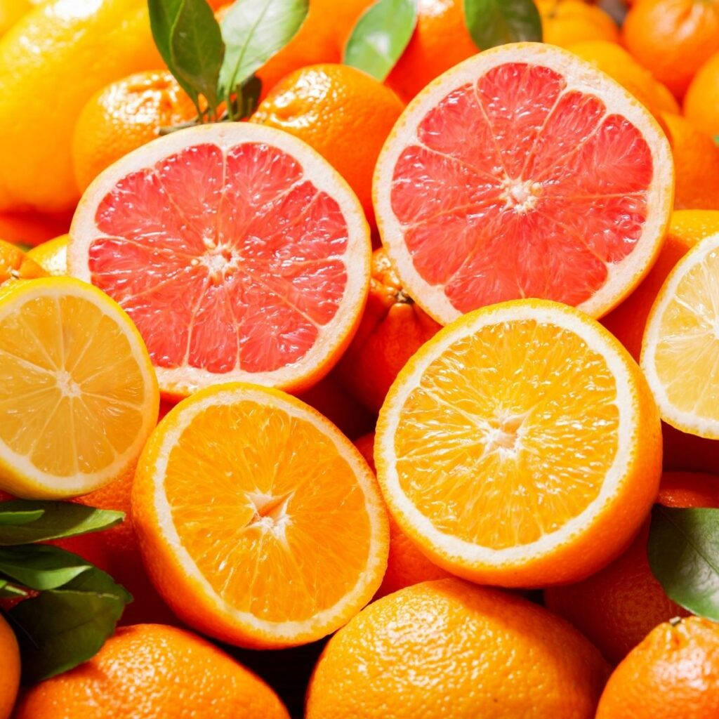 blood orange, grapefruit, lemon, SD Desktop Wallpaper