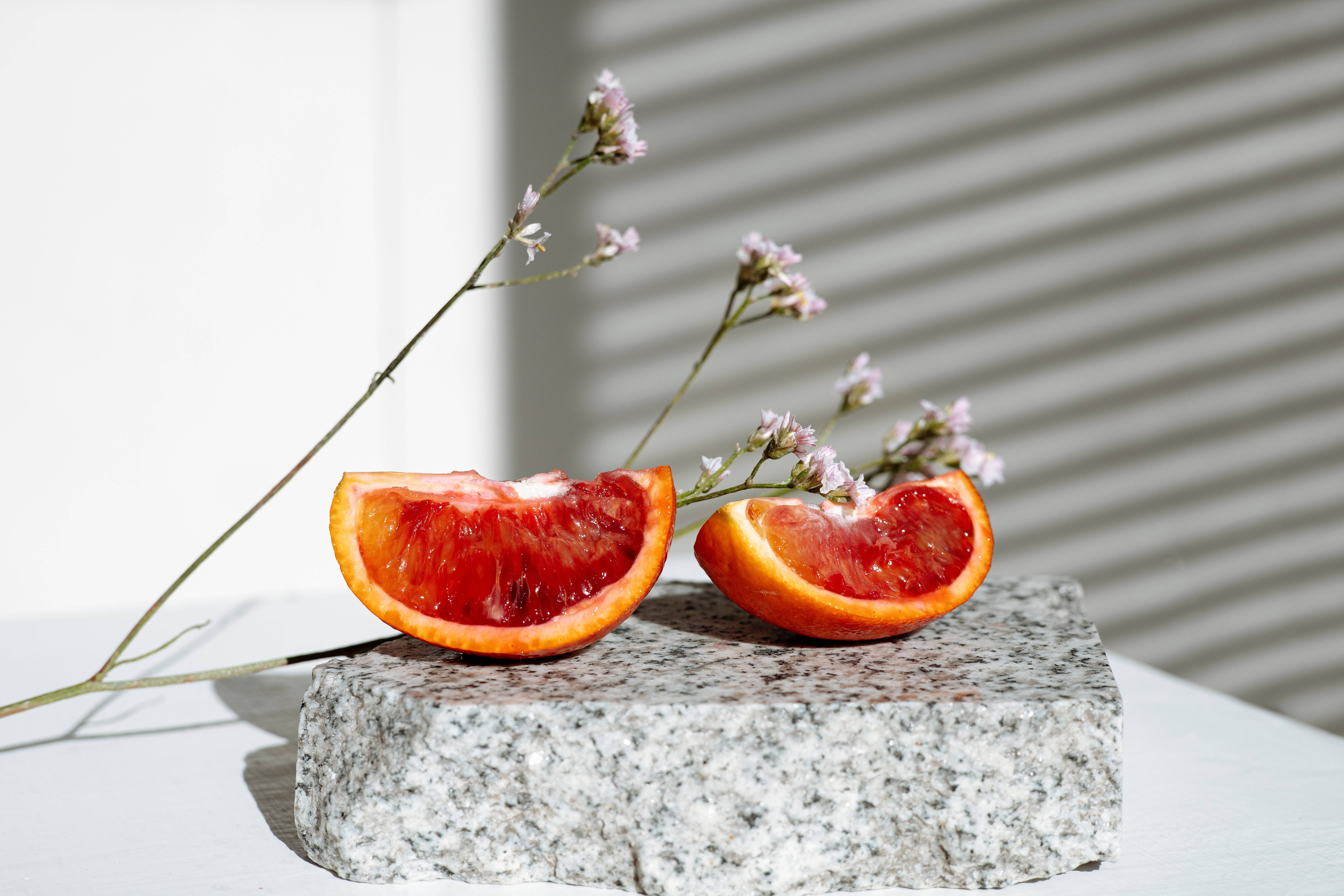 blood orange, citrus fruit, vintage aesthetic, 5K Desktop Wallpaper