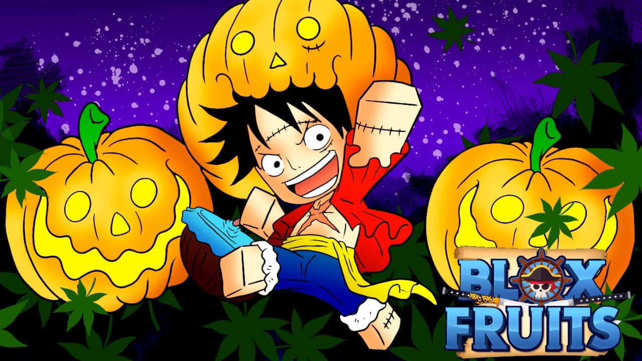 Blox Fruits, Halloween Theme, anime pirate boy, HD Desktop Wallpaper