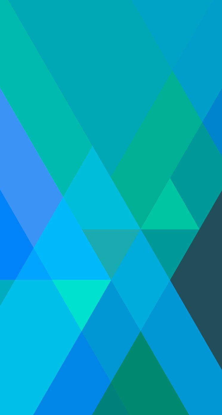 iOS 7, blue, green, HD Phone Wallpaper