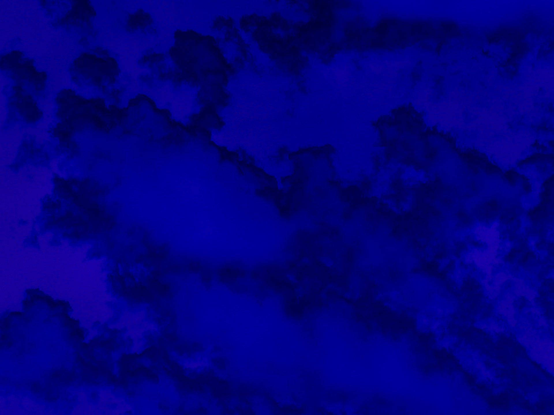 blue aesthetic desktop, dark blue, purple clouds, Full HD Desktop Wallpaper