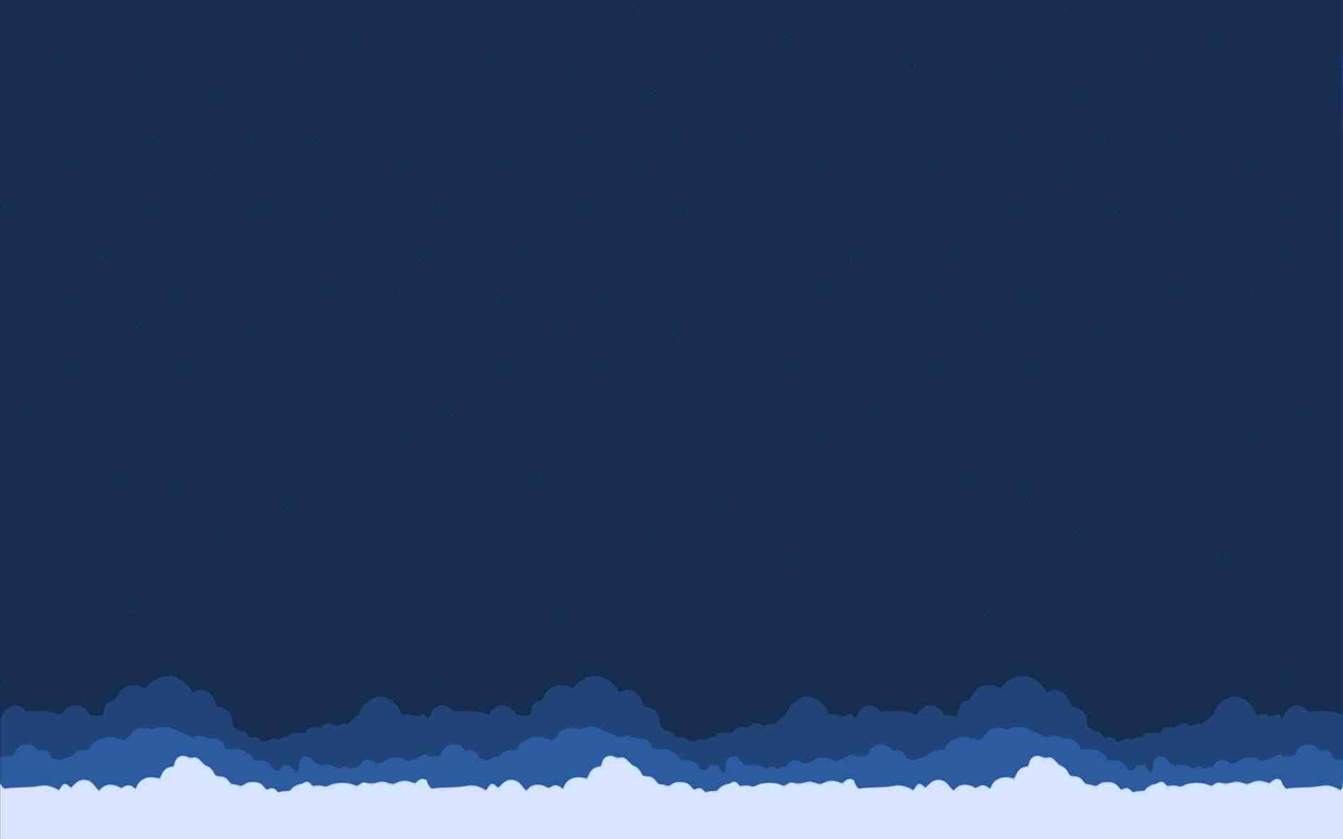 blue aesthetic desktop, gradient blues, deep navy background, HD Desktop Wallpaper