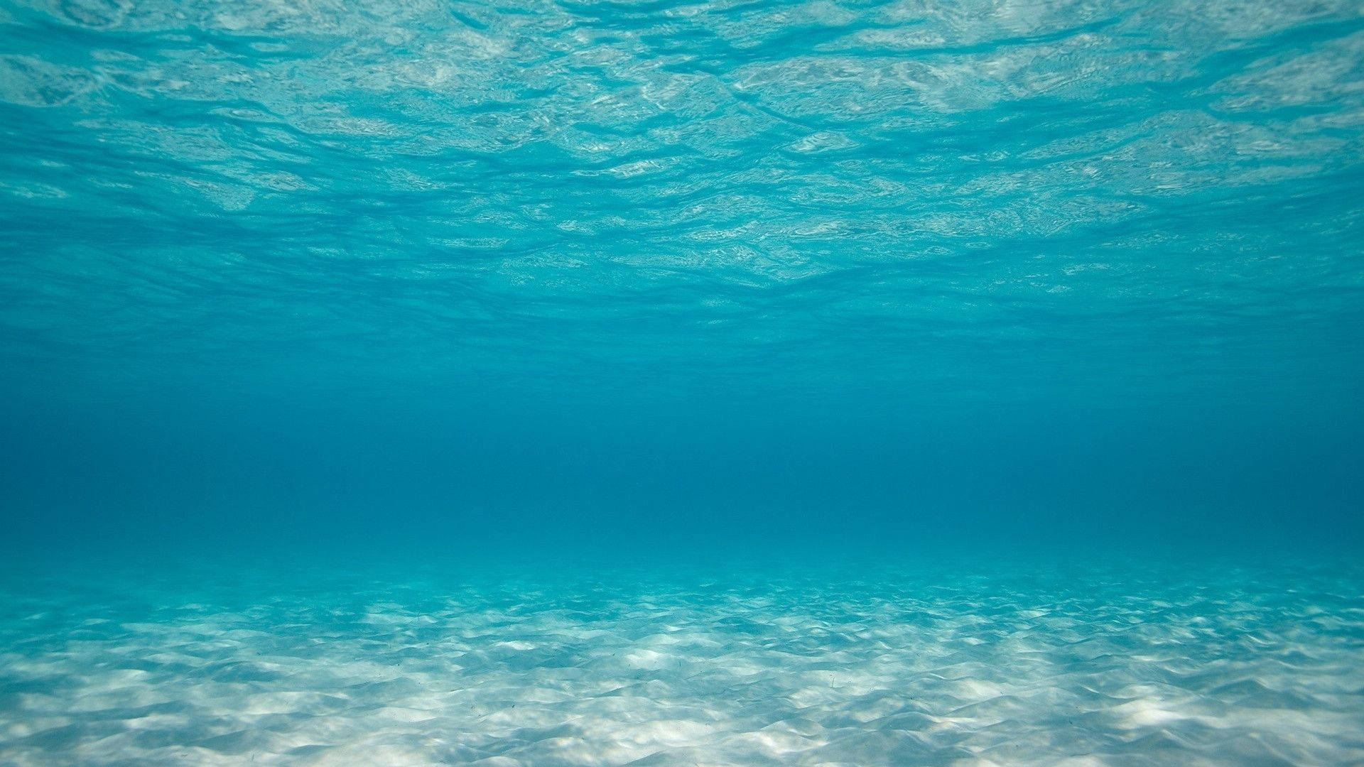 blue aesthetic tumblr laptop, underwater view, clear turquoise ocean, Full HD Desktop Wallpaper