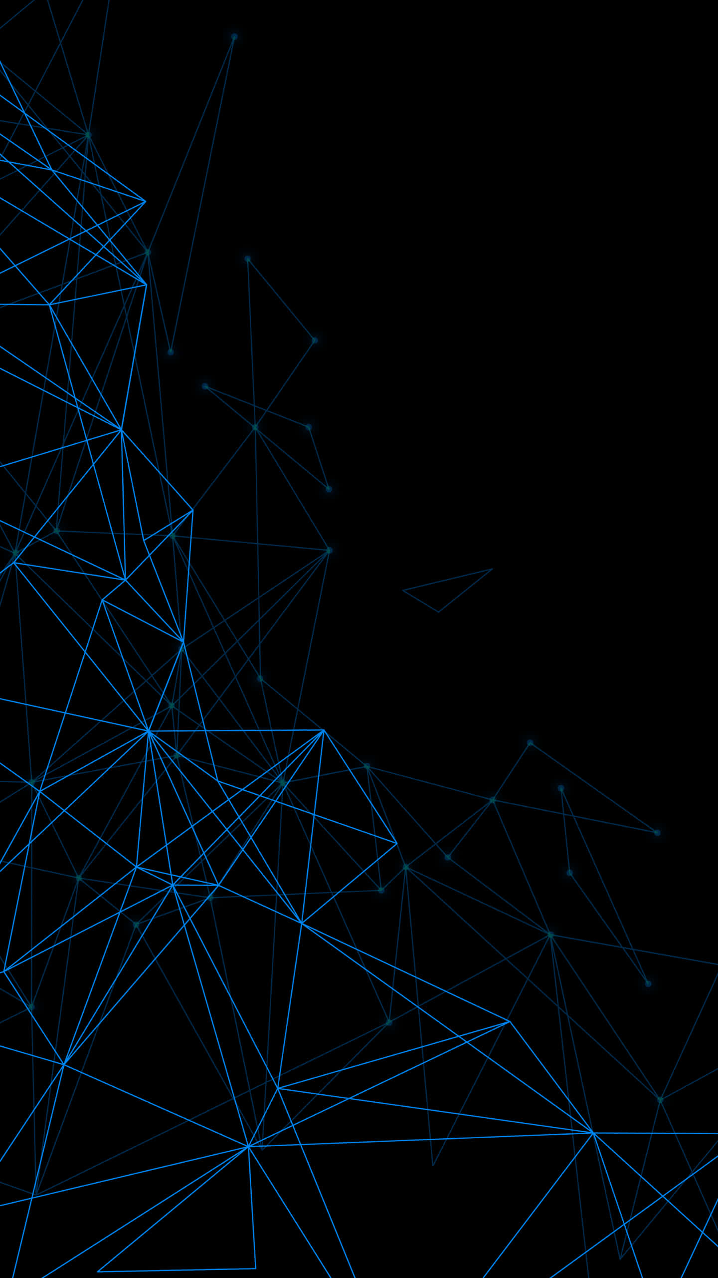 blue amoled, glowing blue, geometric lines, 2K Phone Wallpaper