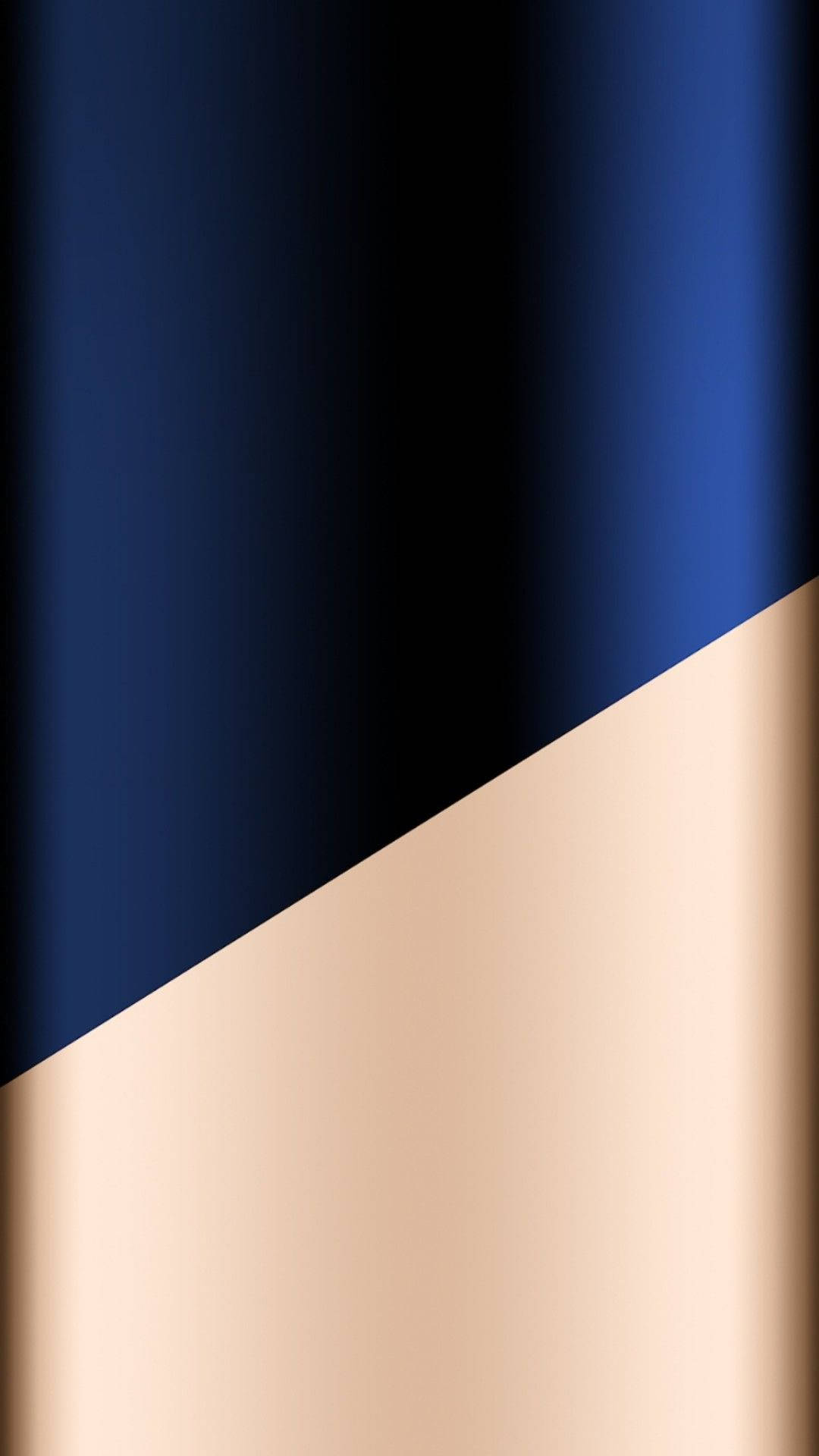 blue and gold, deep navy blue, warm gold, Full HD Phone Wallpaper