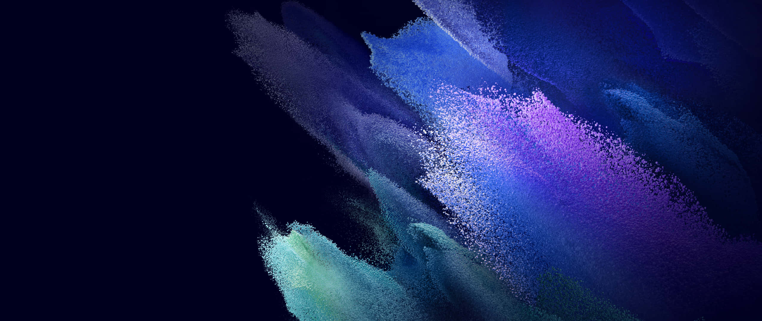 blue and purple flowers, cosmic dust, electric blues, 2K Desktop Wallpaper
