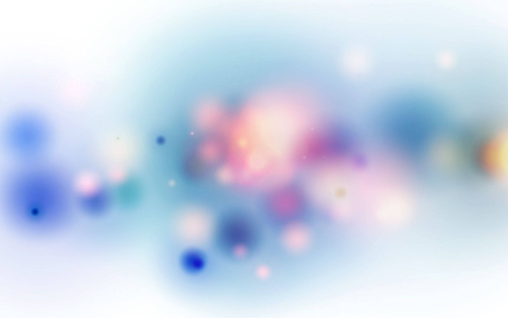 pastel bokeh lights, hazy light blue background, dreamy abstract ambiance, HD Desktop Wallpaper