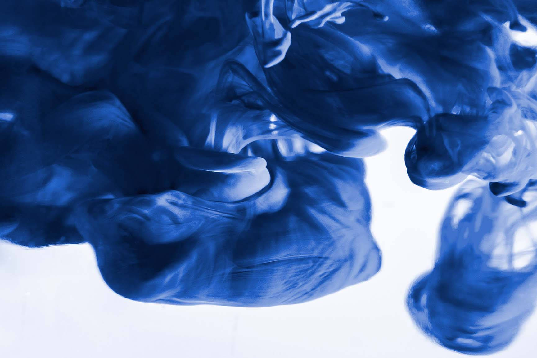 Blue Art, deep blue ink, underwater, HD Desktop Wallpaper