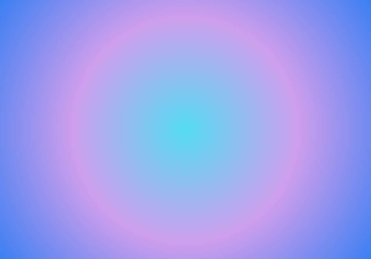 pink blue aura gradient, cyan center, pastel pink, HD Desktop Wallpaper