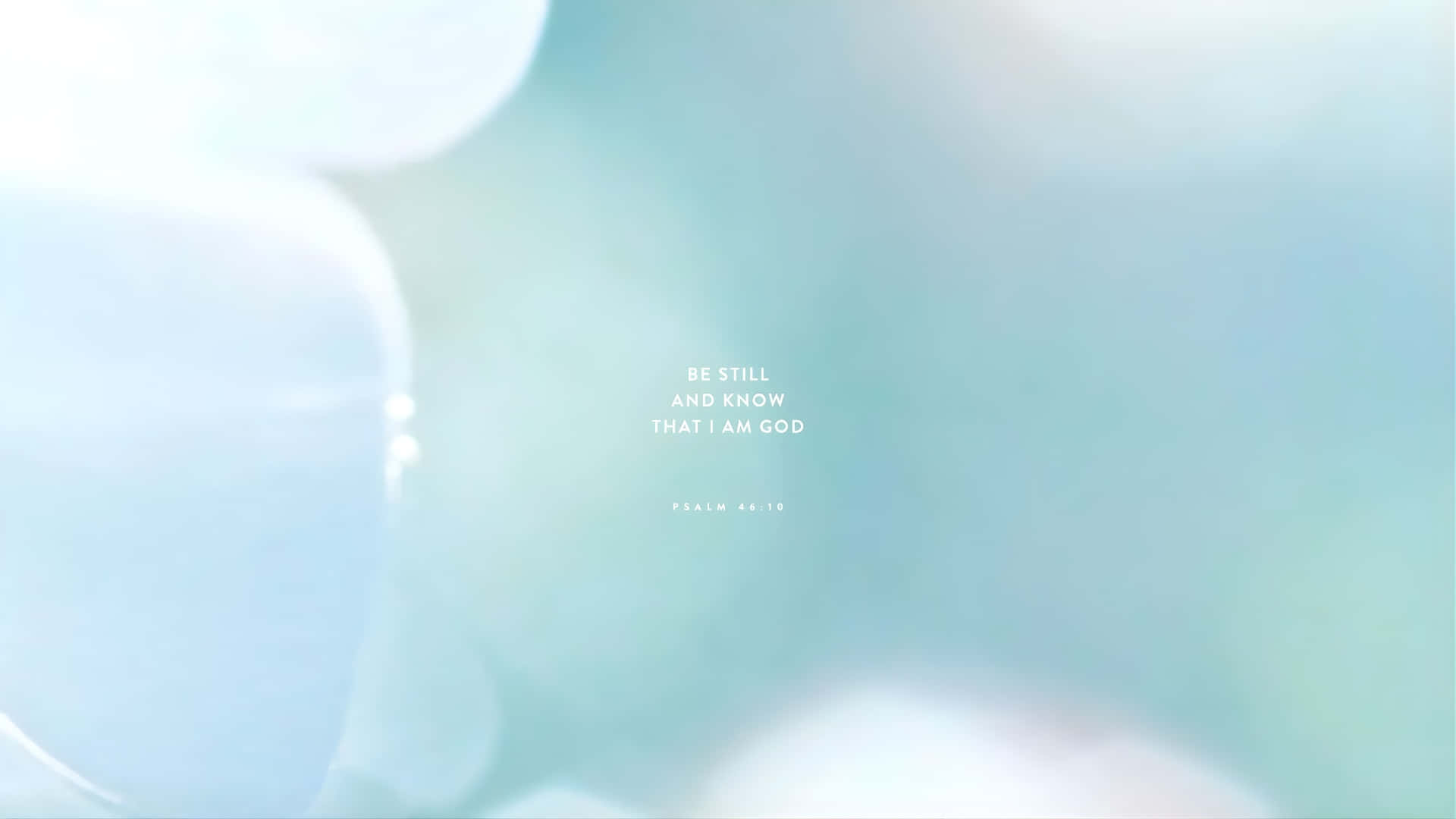 Blue Aura, pastel blue, white bokeh, Full HD Desktop Wallpaper