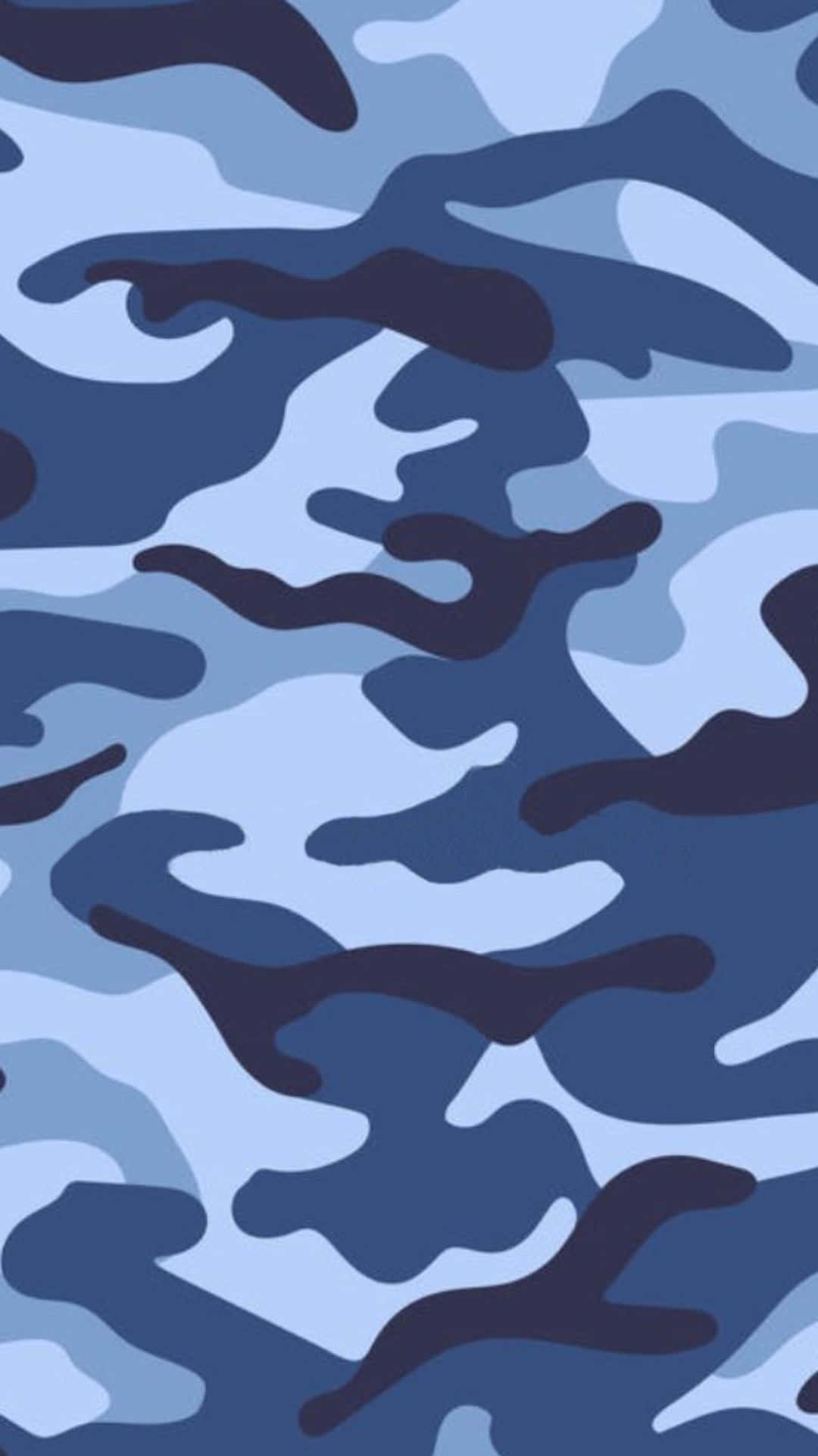 blue camouflage pattern, navy, light blue, Full HD Phone Wallpaper